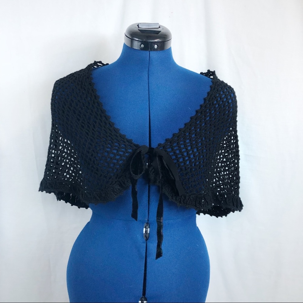 Ann Taylor silk wrap caplet/ shawl - Picture 1 of 5